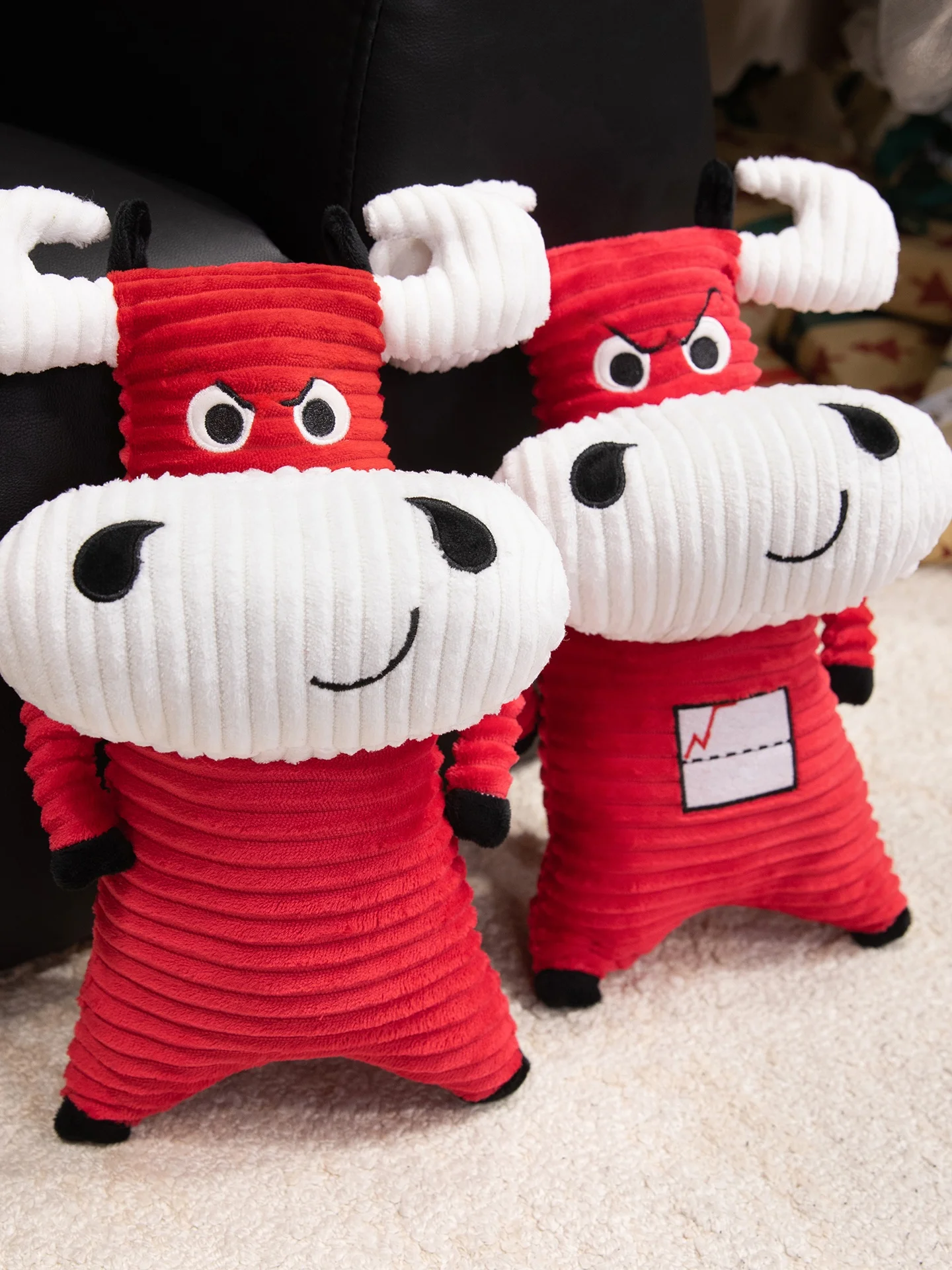 

Brave Bull Plu Toy Pillow S Girl Co-Pilot Doll Soft Fabric Art Toys Animal egory Cloud Rascal Bear Brand