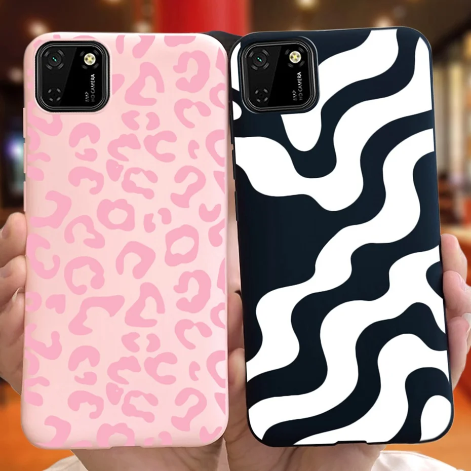 Fashion Phone Case For Huawei Y5p DRA-LX9 Candy Color Soft Silicone TPU Bumper For Huawei Y5P 2020 Y 5P Back Cover