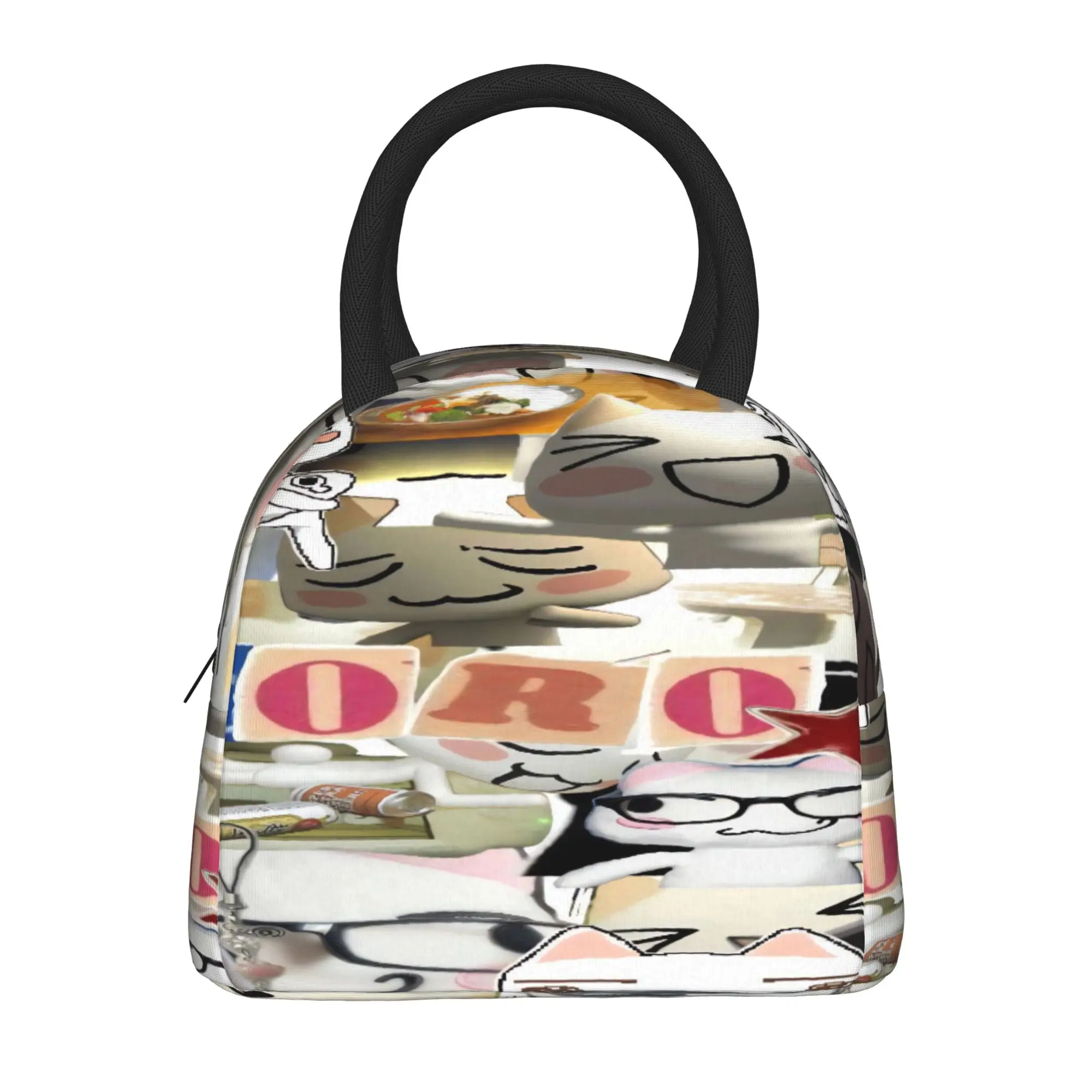 Inoue Toro Lunch Bag  Portable Lunch Box Men Travel Graphic Cooler Bag Aesthetic Waterproof Thermal Tote Handbags