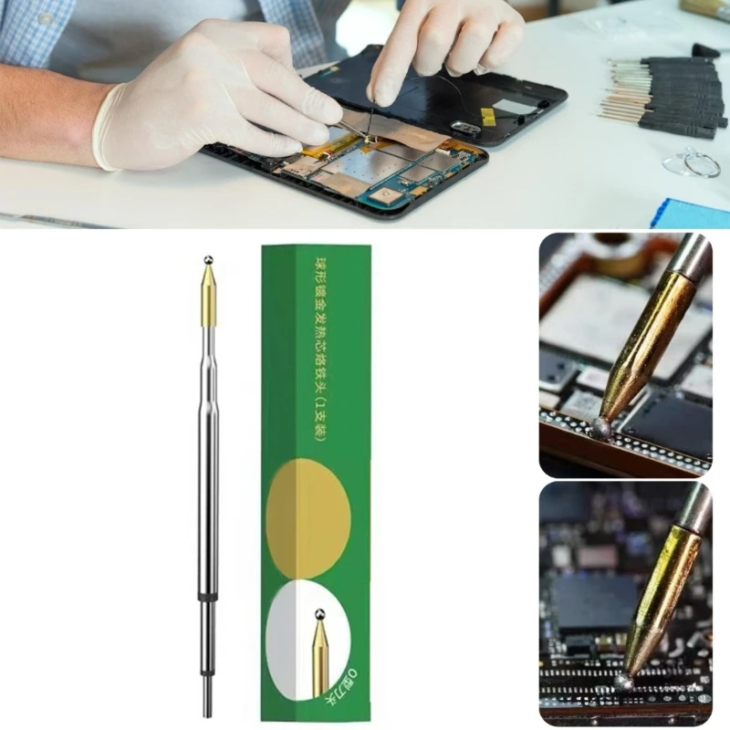 

Позолоченное шариковое паяльное жало Профессиональная сварочная головка для сварочной ручки M4YD