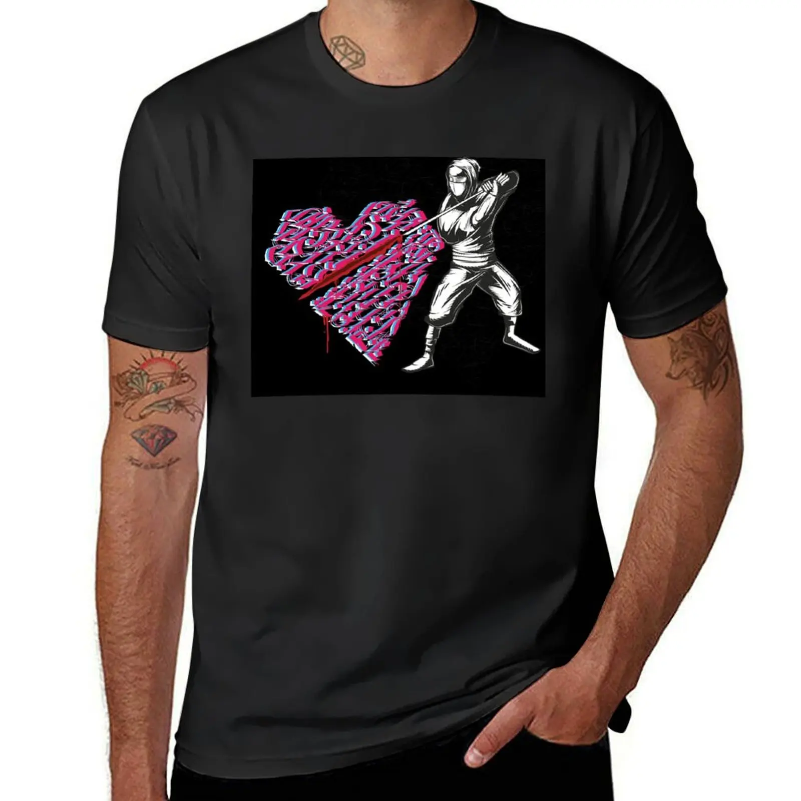 broken heart T-Shirt customs design your own funnys heavyweights t shirts for men graphic