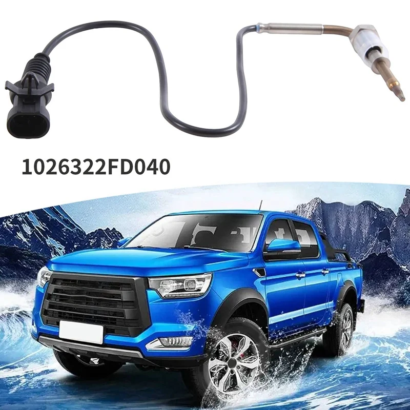 2X Car Exhaust Temperature Sensor 1026322FD040 For JAC Pickup T6 T8