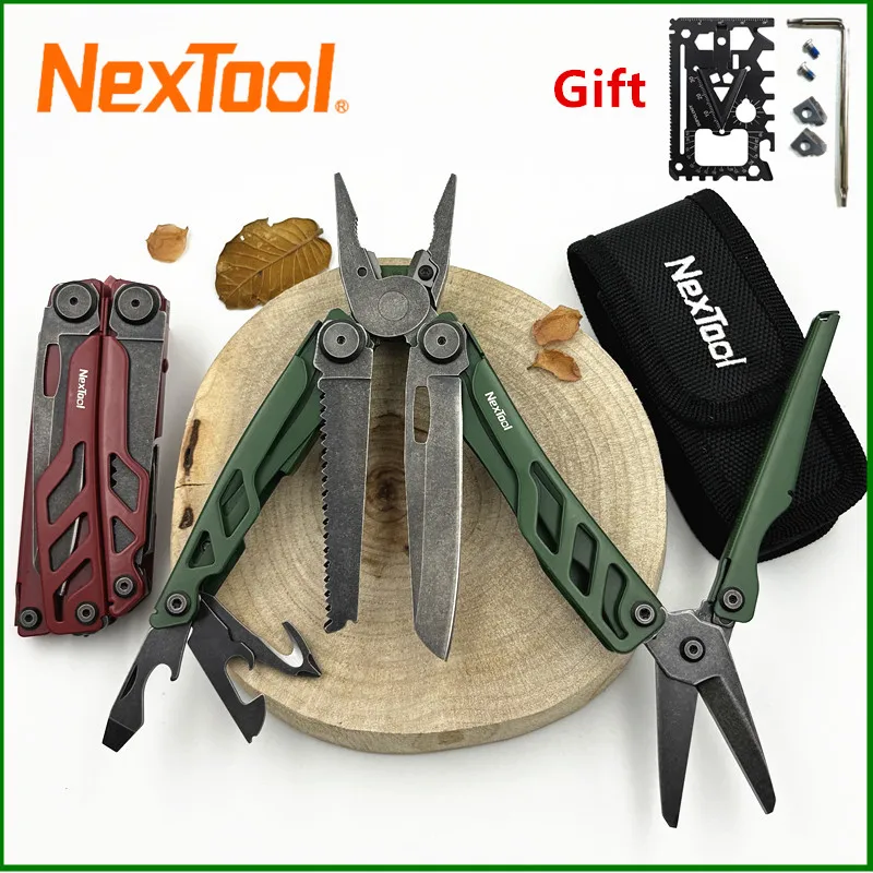 NexTool 16 в 1, флагманские Pro EDC, многофункциональные плоскогубцы, складной нож, тактические карманные ножи для выживания в кемпинге, многофункциональные инструменты, плоскогубцы