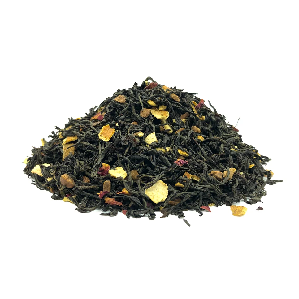 Té Negro con Naranja, Canela y Pétalos de Rosa | Taj Mahal Té negro    Té