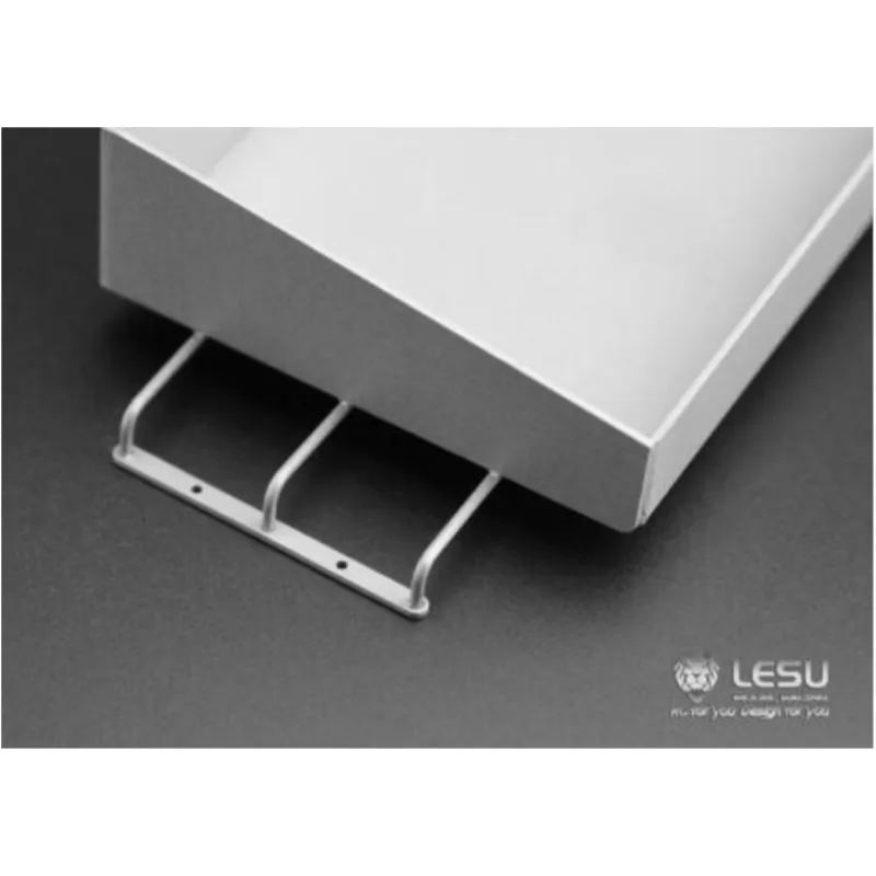 LESU Metal Truck Cabin Roof Canvas Rack For 1/14 RC Tractor Tamiyaya Hydraulic Dumper DIY Car Bucket Shaped Part TH02288