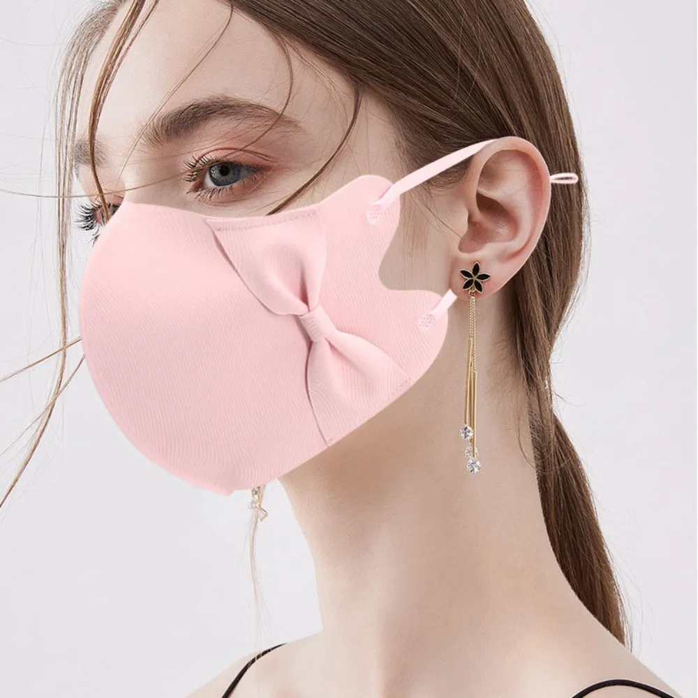 Hot Sale Breathable Ice Silk Mask Anti-UV Traceless Riding Face Mask Sunscreen Mask Unisex