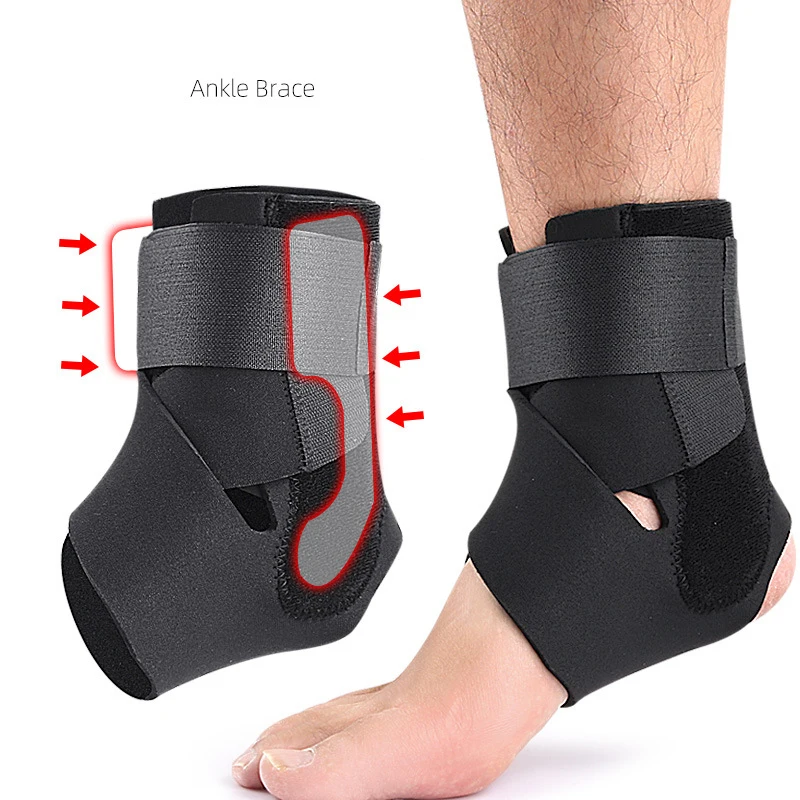 Ankle Brace For Sprained Ankle Support With Side Stabilizers For Men Women Ankle Splint Stabilizer Recovery Tendonitis