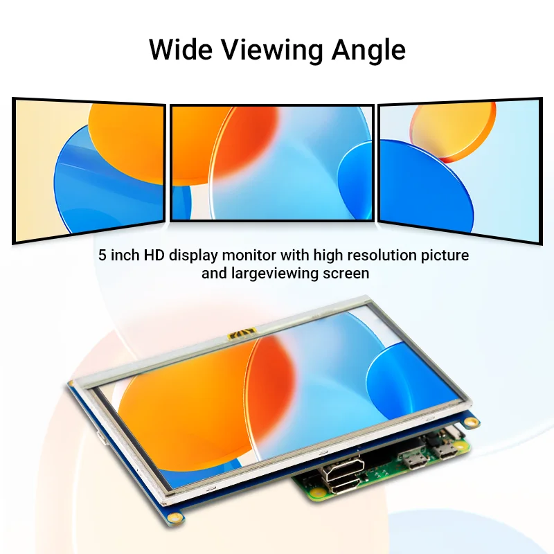 Imagem -03 - Raspberry pi Zero Touch Screen Raspberry pi Zero Zero 2w Polegada Rr050p 800x480 Tft Ili6122 Mais Ili5960 Driver ic Projetos Diy