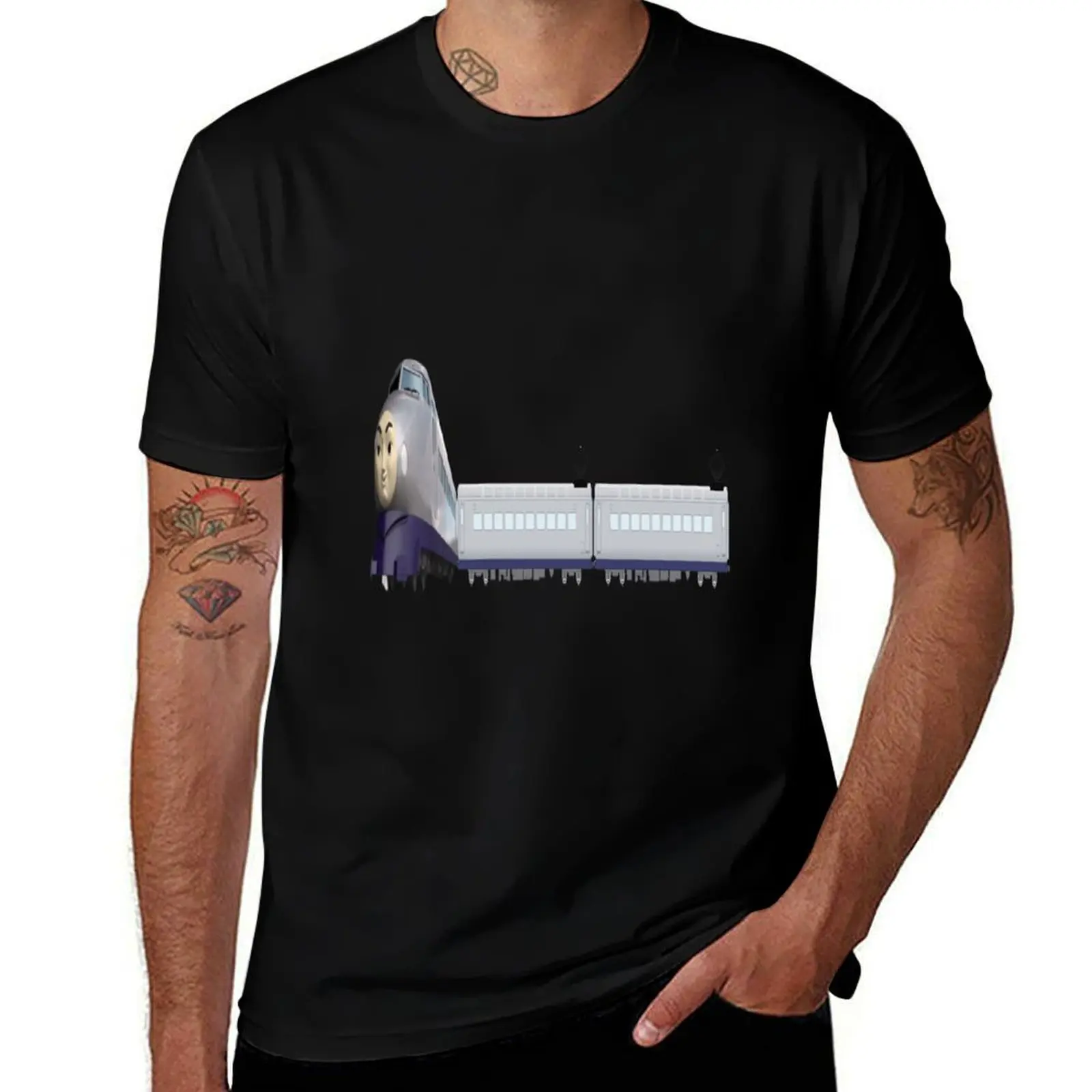 

KENJI THE JAPANESE HIGH SPEED BULLET TRAIN T-Shirt rapper graphic tees vintage clothes clothing for men