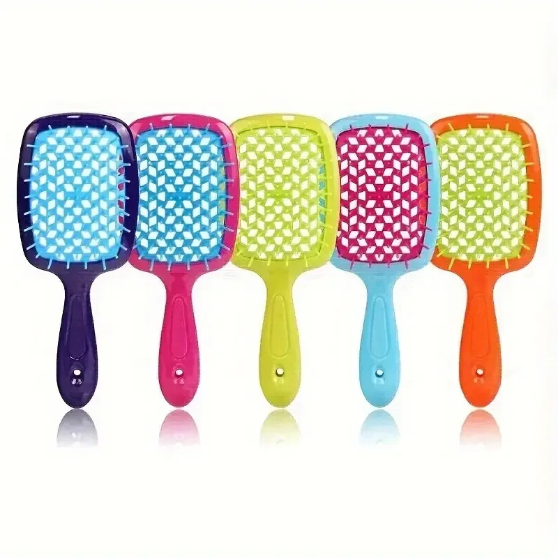 1PCS Wide Teeth Comb for Women Scalp Massage Hair Brush Detangling Hairdressing Tool for Wet Or Dry Hair Salon Use