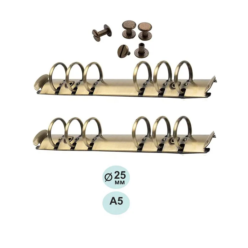 2PCS A5 25mm Bronze Mechanism Clips