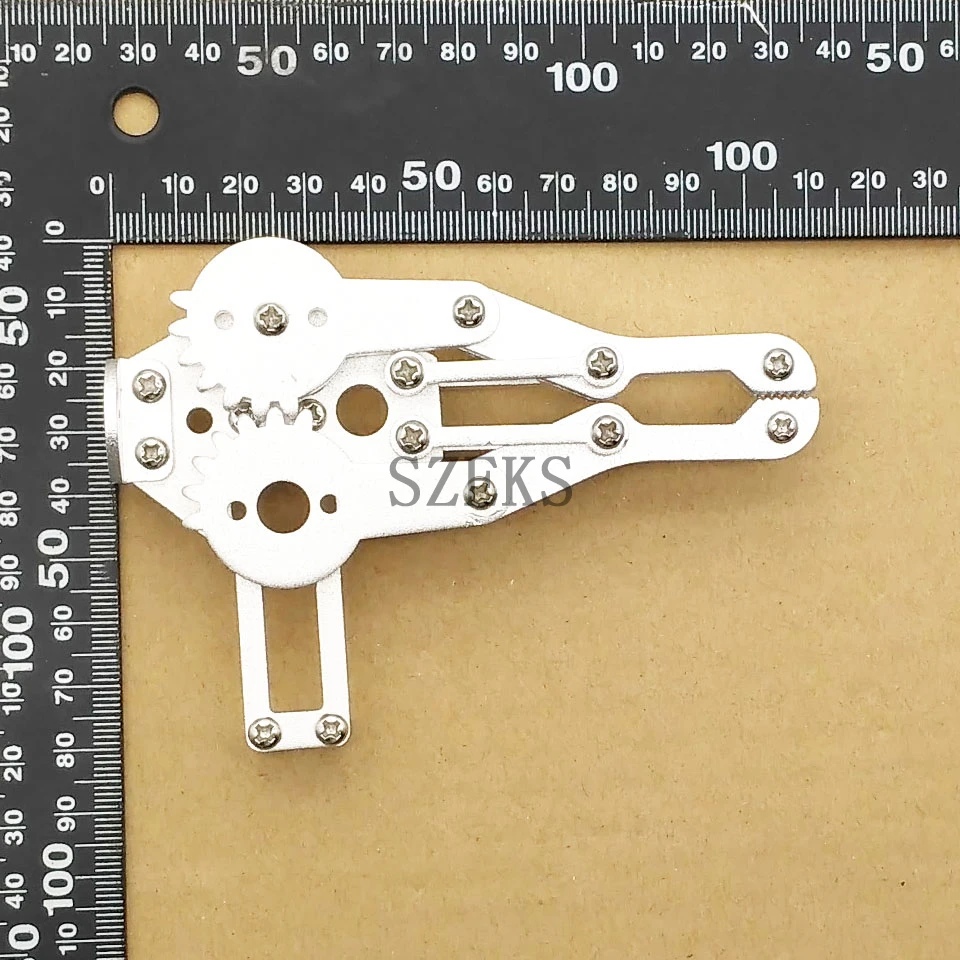 Metal Robotic Arm Gripper Robot Mechanical Claws Robot Accessories For Arduino Compatible with MG995 SG5010 Wholesale