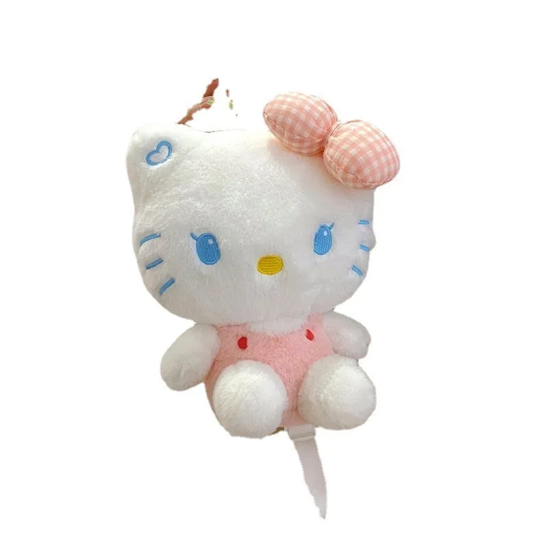 Kawaii Sanrio Hello Kitty Pluszowy plecak Kreskówka Śliczne dzieci Lalka Miękka torebka Tornister ze zwierzętami Mini torby Prezent urodzinowy i świąteczny