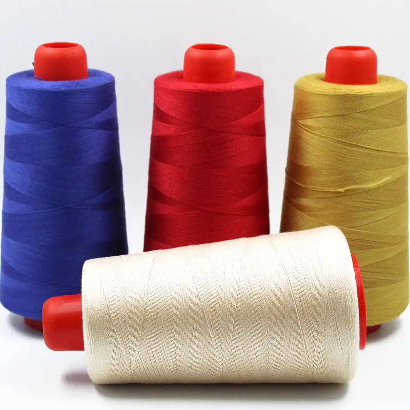 20S/2 cotton thread 0.2mm used for clothing fabric 5000m jean sewing thread sturdy and wearable sewing machine polyester thread