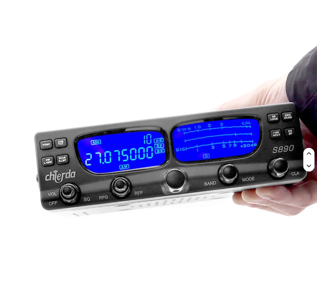 S890 40W HF CB Mobile Transceiver 24.7-30.105MHz 27MHz Long Distance Car CB Radio AM FM SSB Multimode Vehicle Two Way