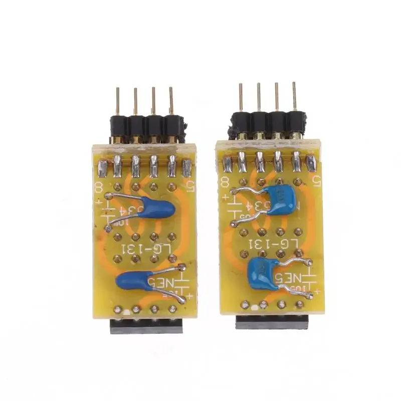 Dual Single DIP8 To Single OP-Amp Audio Opamp Adaptor Conversion Seat For NE5534 AD797 OPA627 Operational Amplifier