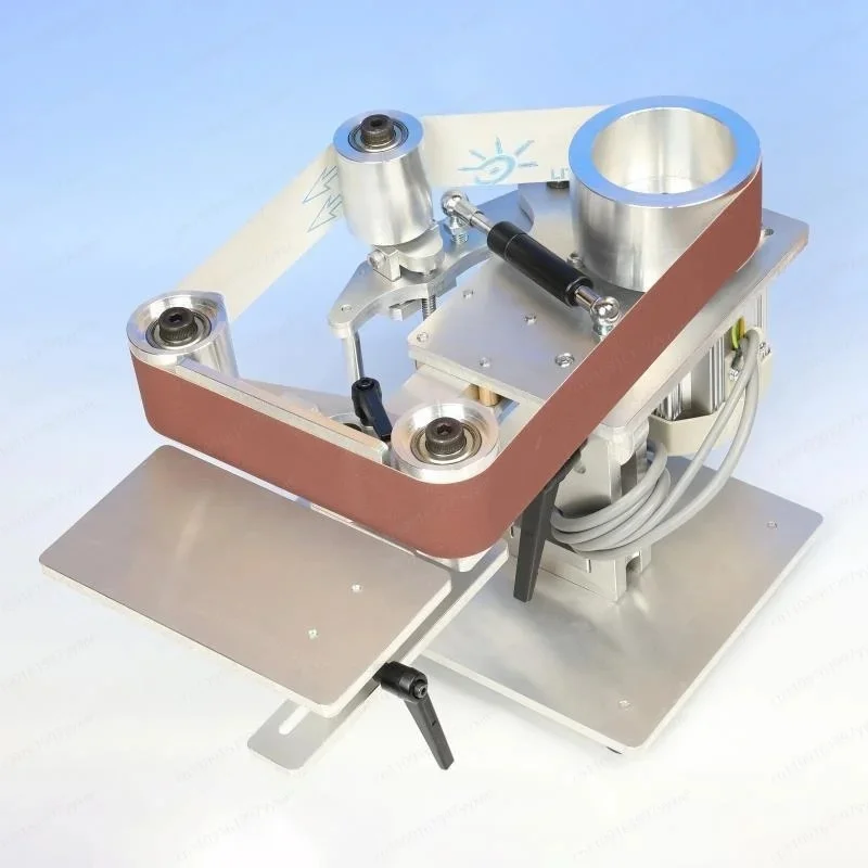 PremiumIndustrial 915 Belt Grinding Polishing Machine with Aluminum Alloy Body, Portable Metal Wood Deburring Rust Removing