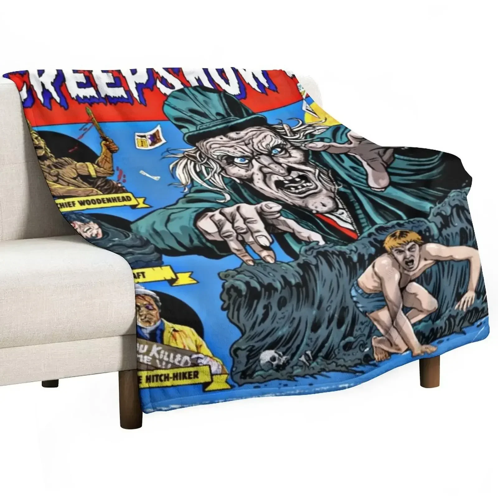 Creepshow 2 Throw Blanket Cute heavy to sleep Blankets