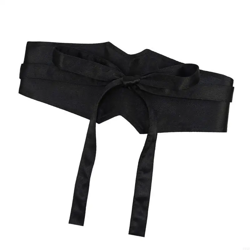 

195E стильный пояс с широкой талией, роскошный пояс для повседневного костюмированного костюма, торжественная одежда, роскошный