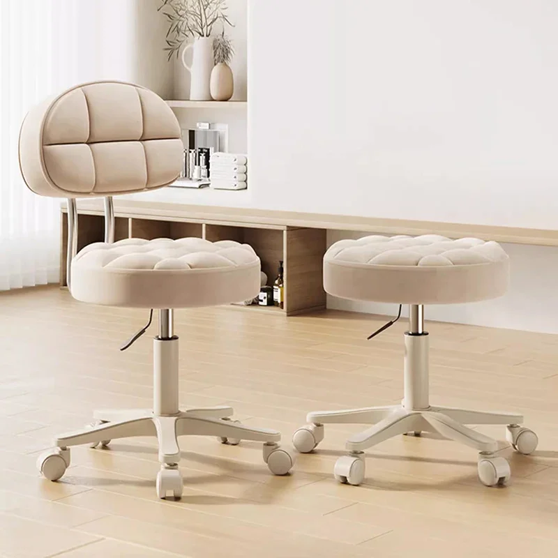 

Adjustable Height Backrest Bar Stool Minimalist Modern For Pub Reception Cashier Counter High Seat Stool Home Use