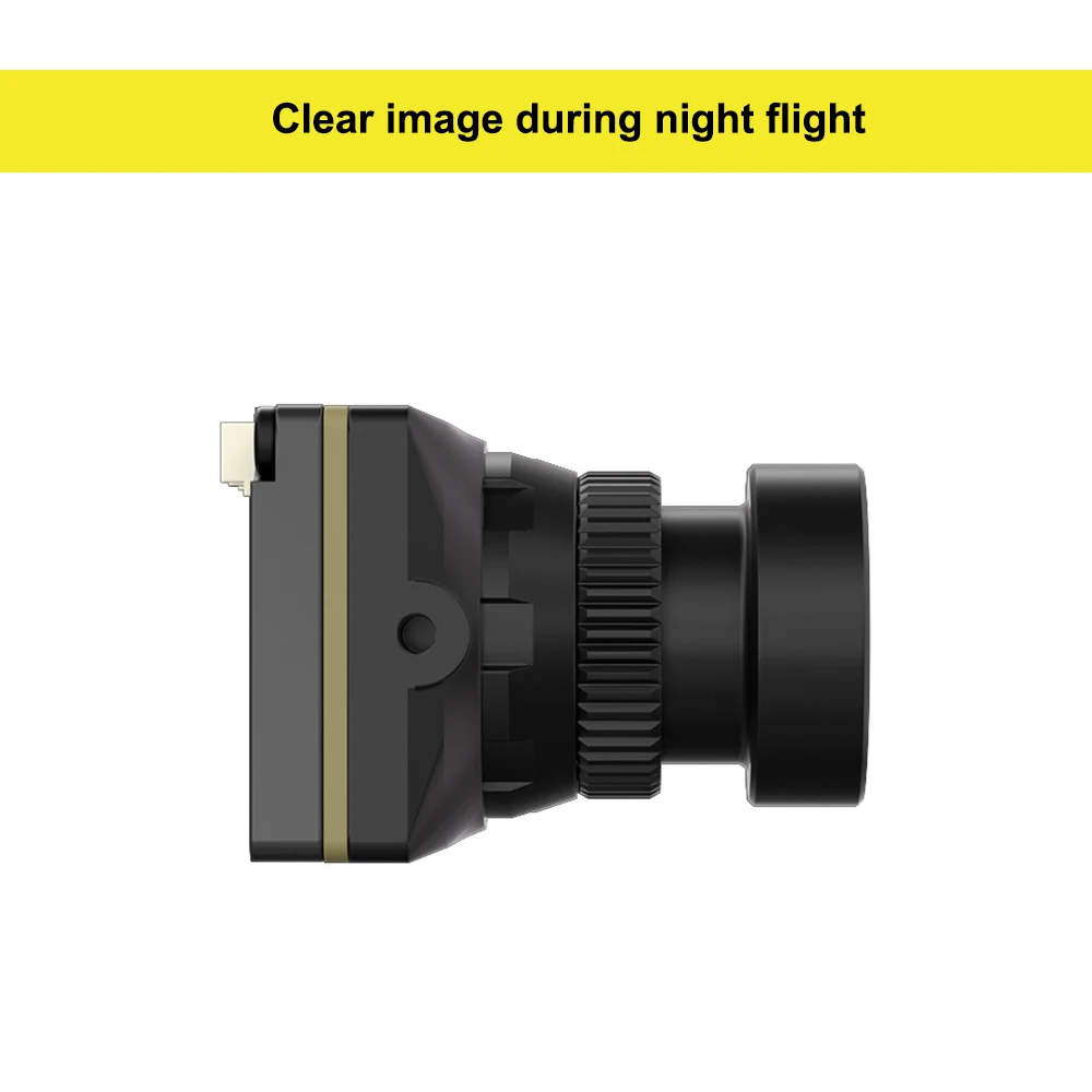 Axisflying Firefly FPV Camera with F1.2 Large Aperture for Night Vision Low Illumination Racing Drone