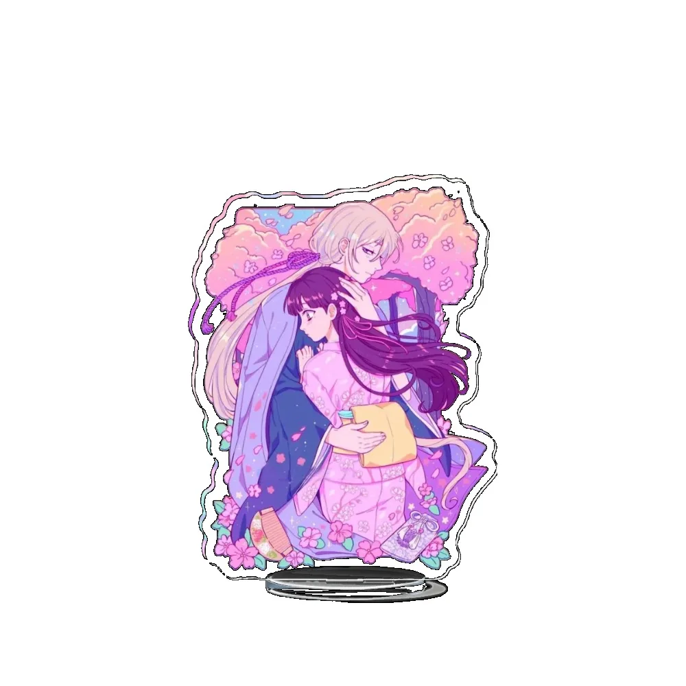 Diy Custom My Happy Marriage Anime Figure Show Acrylic Board Stand Model Creative Cute Cartoons Desktop Ornament Holiday Gifts