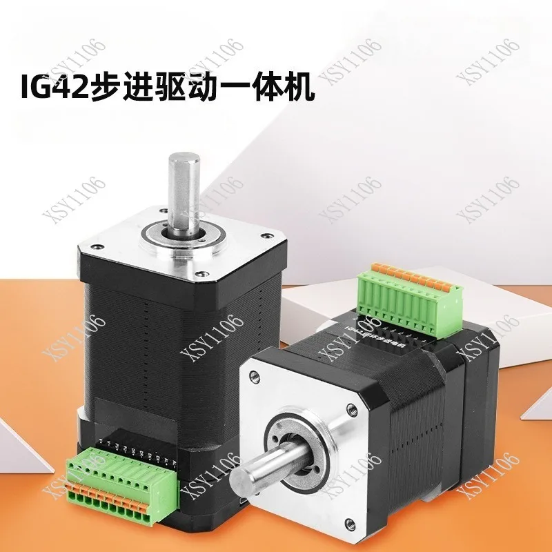 42 Integrated Stepper Motor Open Closed Loop With Encoder Pulse 485 Drive Control Integrated Motor