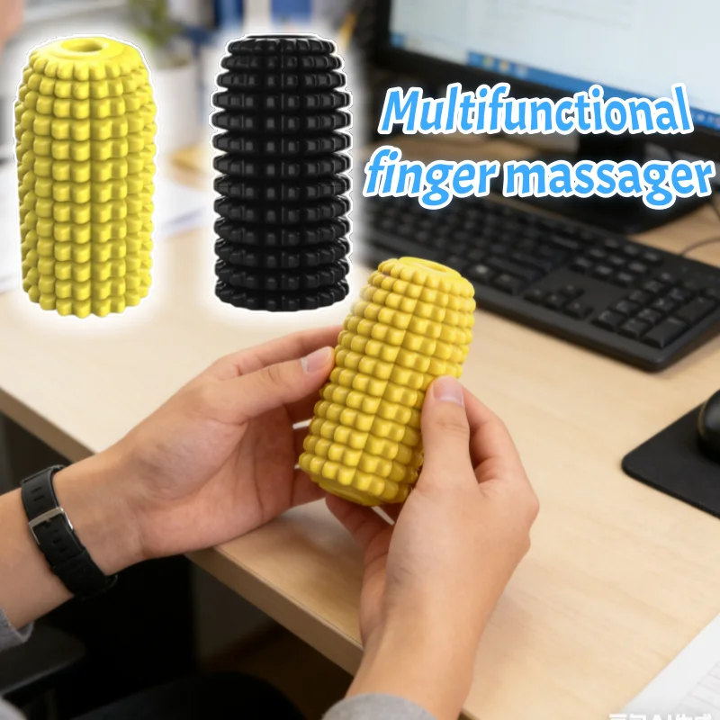 

Многофункциональный массажер для пальцев для мужчин: тренажер для растяжки с гранулами в форме кукурузы для повышения чувствительности – незаменимый помощник для спальни