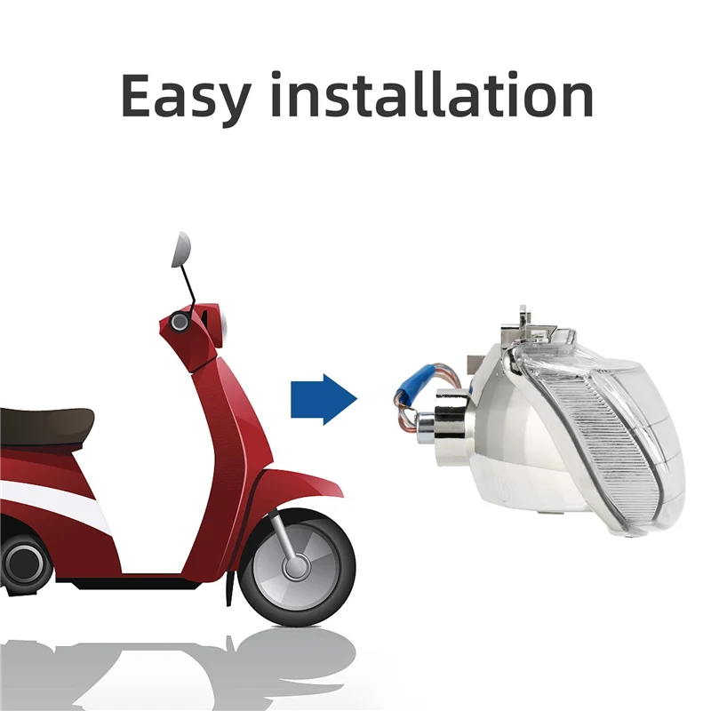 

Professional Motorcycle Headlight Assembly For Yamaha JOG ZR EVOLUTION SA16J SA36J SA39J