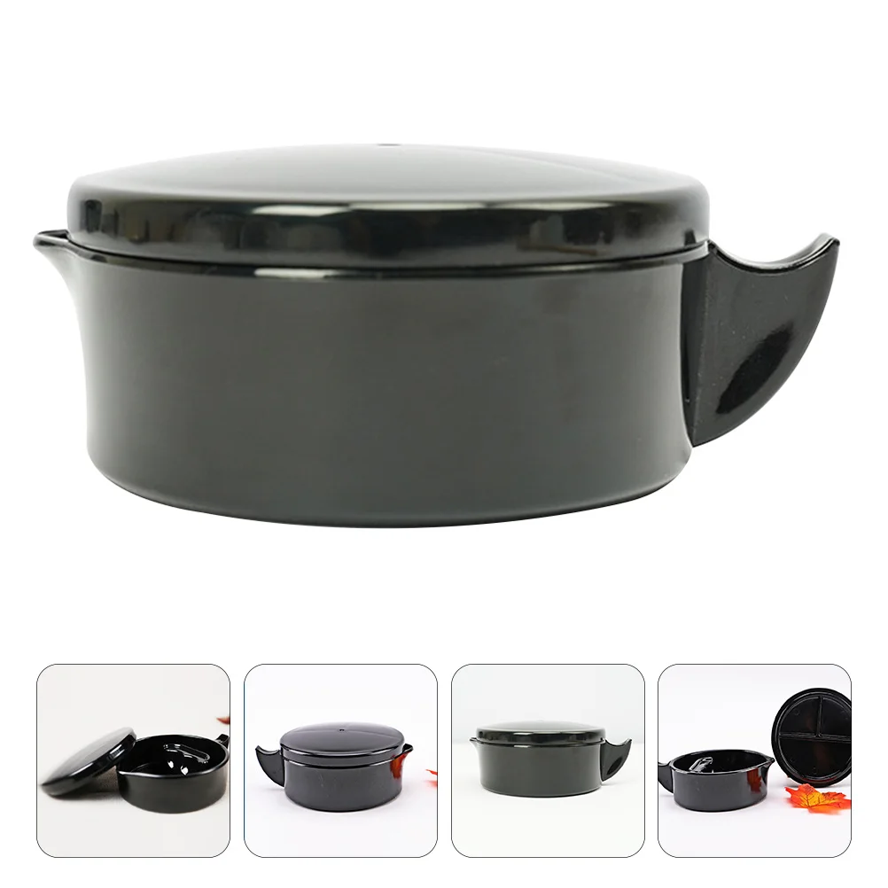 1 pçs multifuncional tinta piscina inkstone durável prático recipiente de tinta com tampa para caligrafia pintura escova limpeza armazenamento