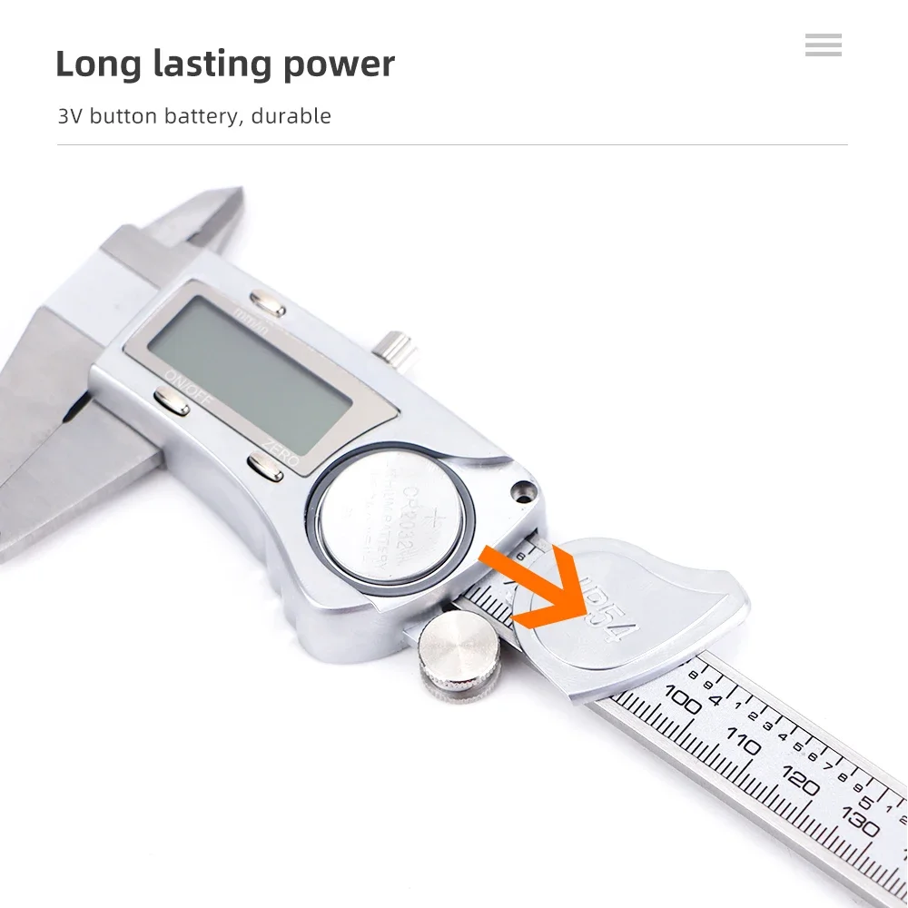 150mm Professional Digital Caliper Stainless Steel Vernier Caliper Electronic Micrometer Woodworking Pachometer Measuring Tools