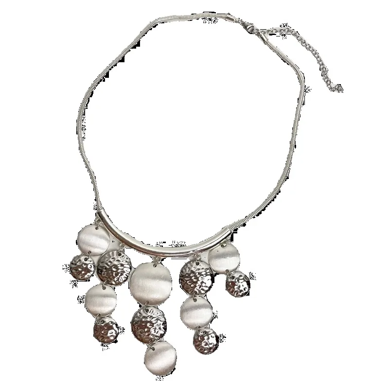 

New ethnic style retro pendant collar Miao women's niche necklace neck chain New Chinese collarbone chain