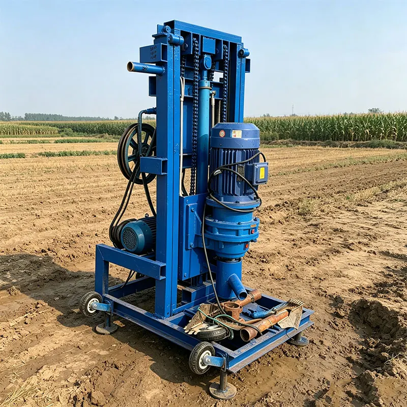 Customized Small Hand Held Water Drill 100M Portable Compact Hydraulic Home Farm Well Construction Water Well Drilling Machine