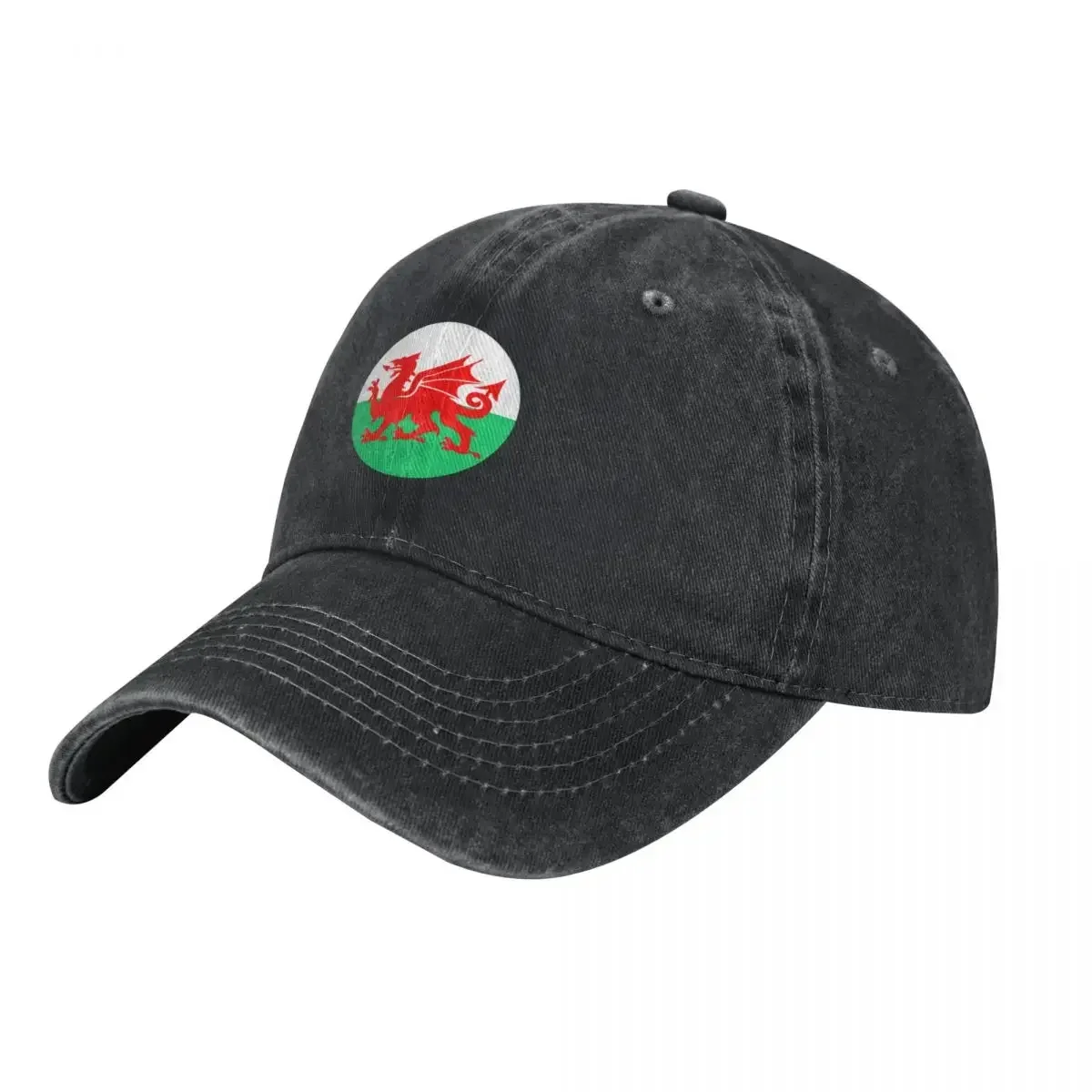 

Welsh Dragon Baseball Cap Vintage fashionable men's big size hat Luxury Cap Mens Women's