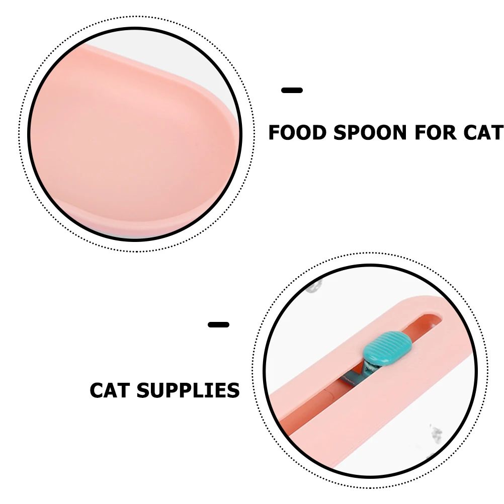 

Premium Squeezer Durable Plastic Feeding For Wet Liquid Treats Portable Lightweight Spoon Squeeze Tool Supplies Scoop Food