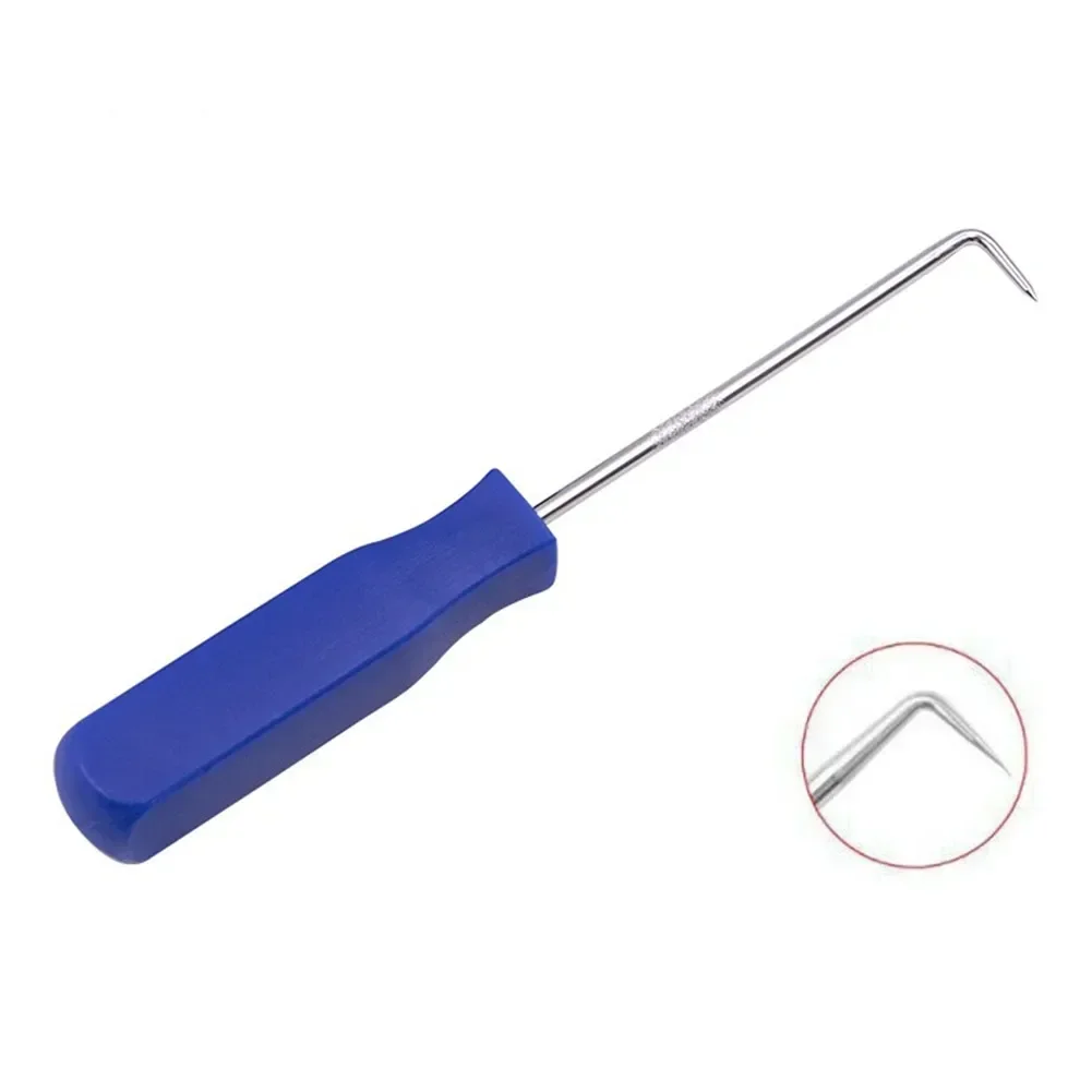 Juego de herramientas para quitar autos, artesanía, 1 Uds., 90 °   Pick manual de junta de sello de aceite, juego de gancho y selección, removedor, piezas sueltas de selección recta