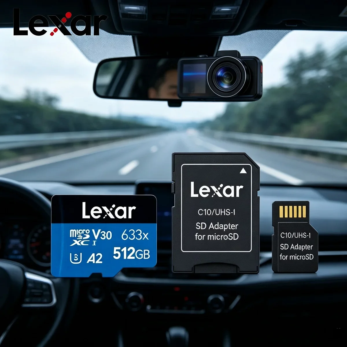 lexar-sdカード-tfフラッシュカード-class10-uhs-i-マイクロメモリカード-32gb-64gb-128gb-256gb-512gb-a1-a2-u3-v30-ドローン-スポーツカムコーダー用