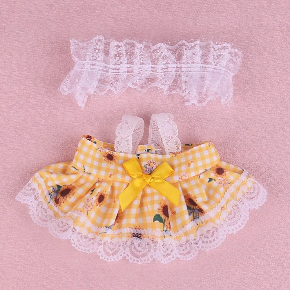 Ropa Muñeca de algodón Ropa de lolita Muñeca de algodón Ropa de muñeca de peluche Lolita 20 cm Traje casual Falda de princesa