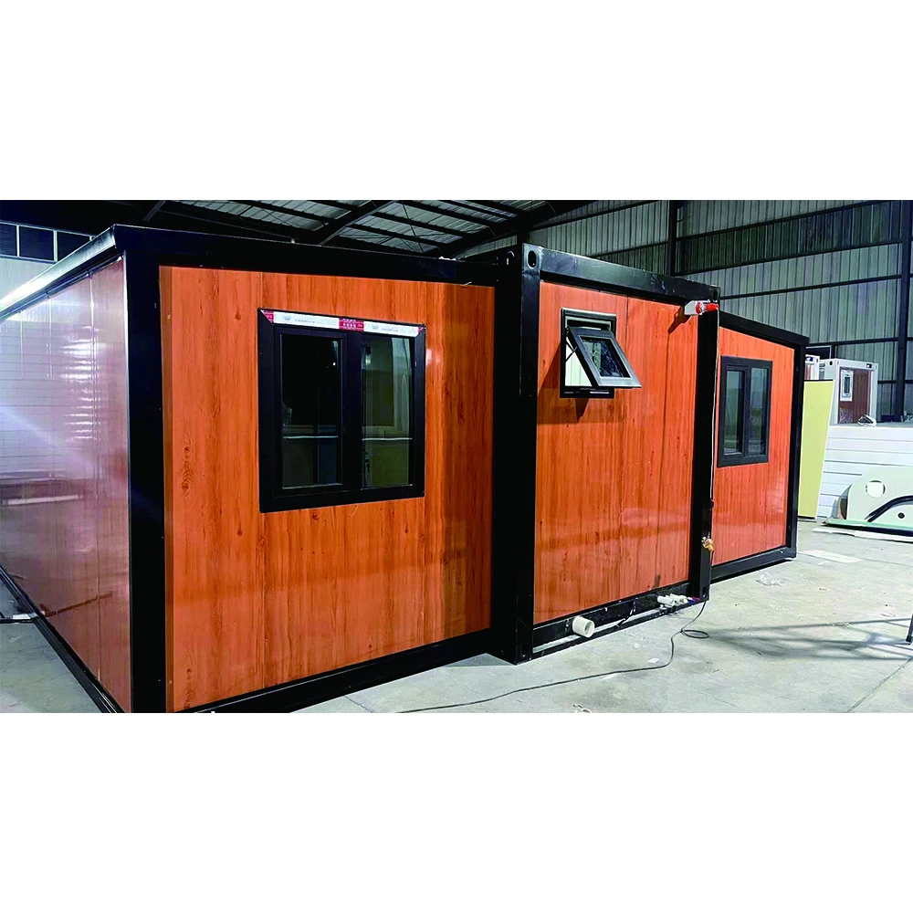 Maßgeschneidertes, farblich erweiterbares, modulares Haus, Fertighaus, 20 Fuß, zusammenklappbares, erweiterbares Containerhaus für den Verkaufsbau