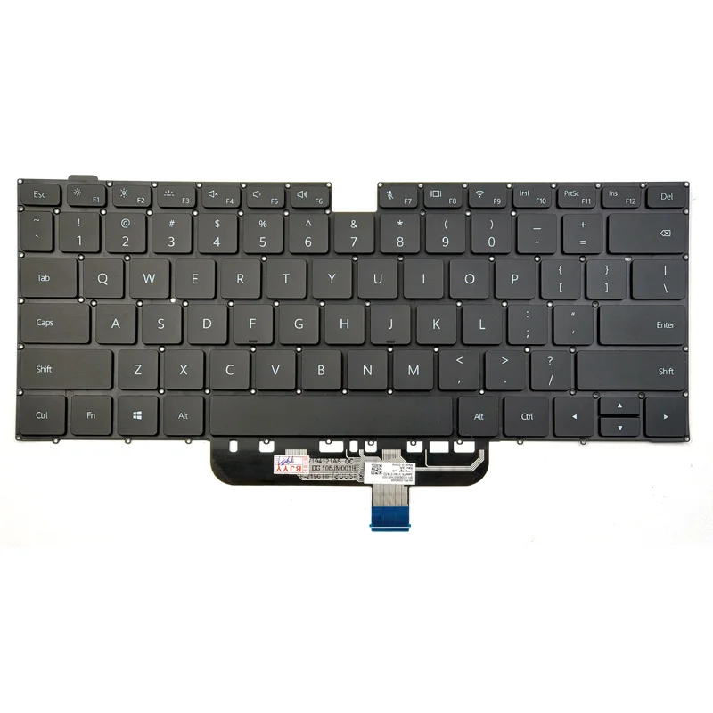 New For Huawei MateBook D 14 NbB-WAH9 NbB-WAH9P NbB-WAE9P Nbl-WAQ9R Laptop Keyboard US Backlit