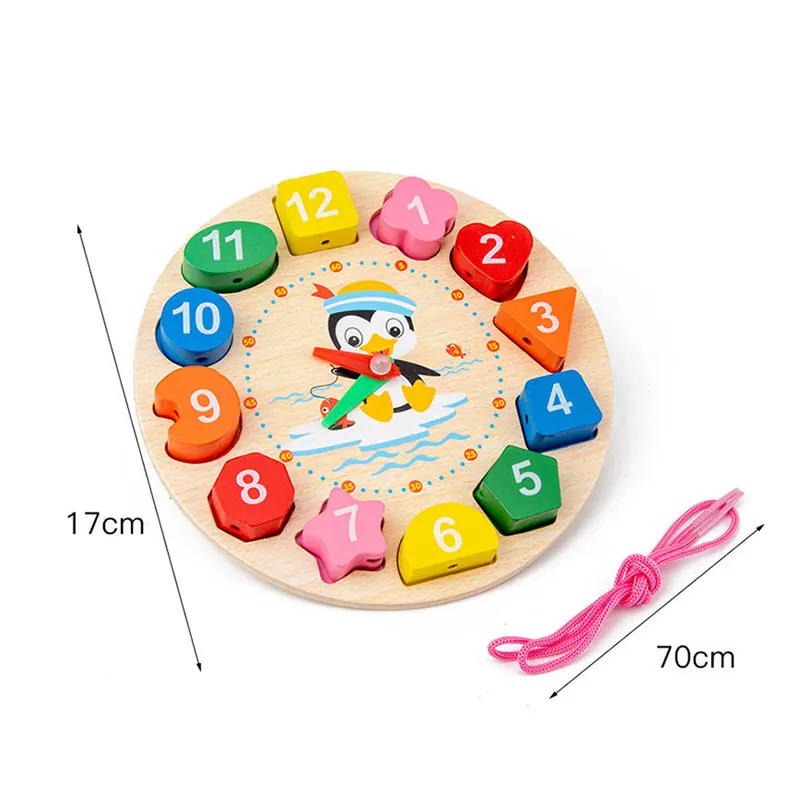 Montessori Wooden Games for Children 1 2 3 Years Baby Toys Educational Development Early Learning  Child Geometry Kids Puzzles