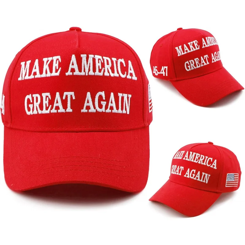 Trump Hat 2024 Makes America Great Again Embroidered Adjustable Baseball Hat