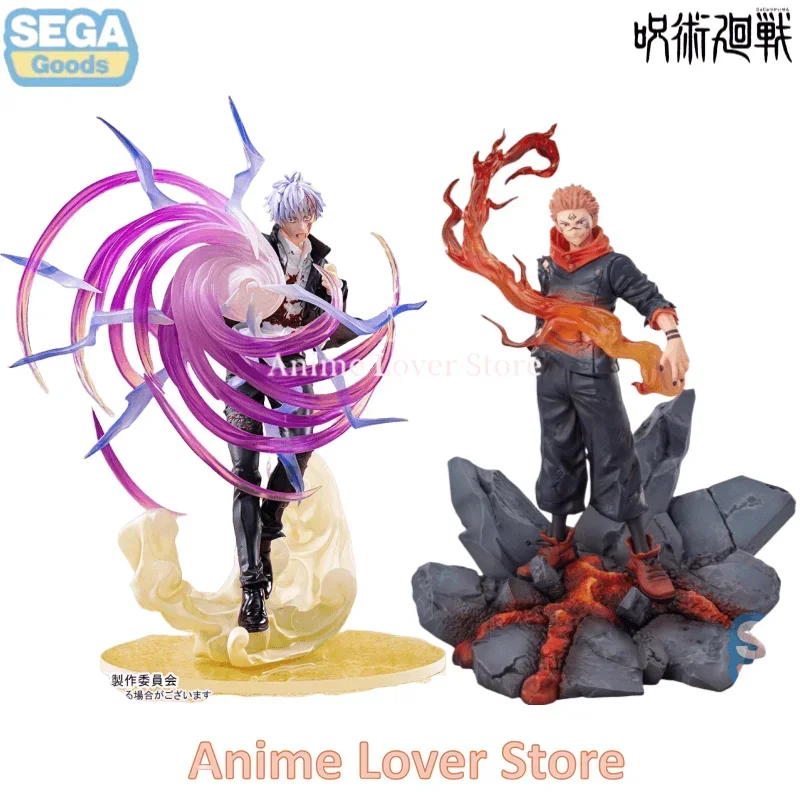 Stokta orijinal hakiki SEGA Luminasta Jujutsu Kaisen Satoru Gojo ryrysukuna Anime figürleri oyuncak