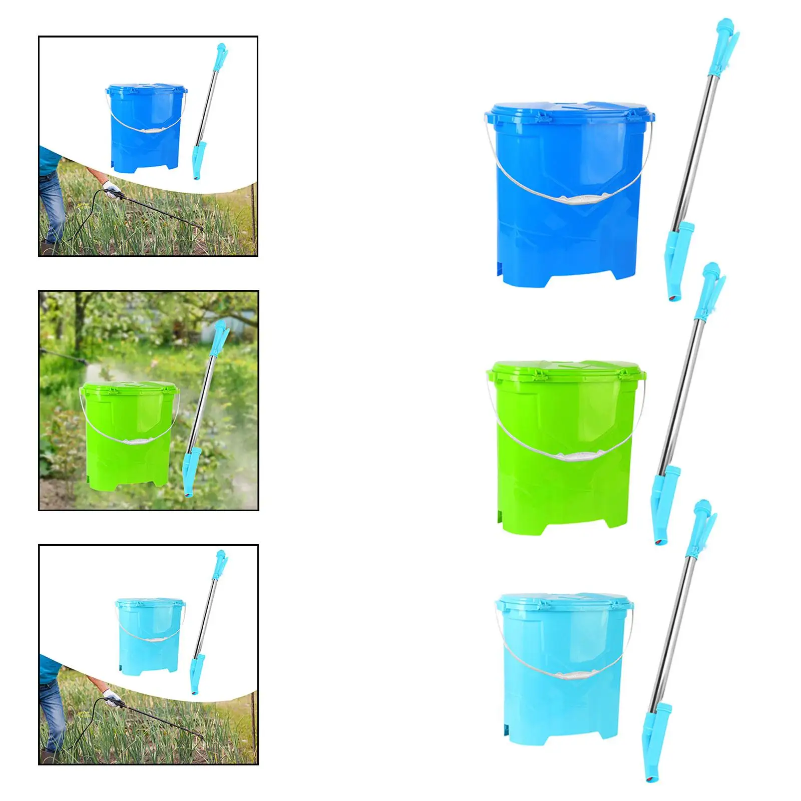 

Backpack Corn Fertilizer Bucket, 25L Multifunctional Tool for Spreading