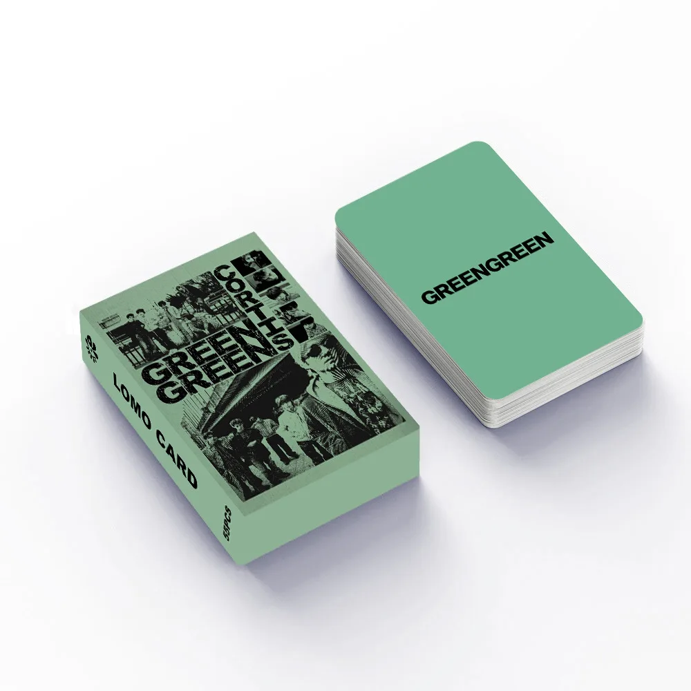 55 pieces of new K-pop boy group photo cards from the album COLOR OUTSIDE THE LINES, LOMO cards for fans, support and collection