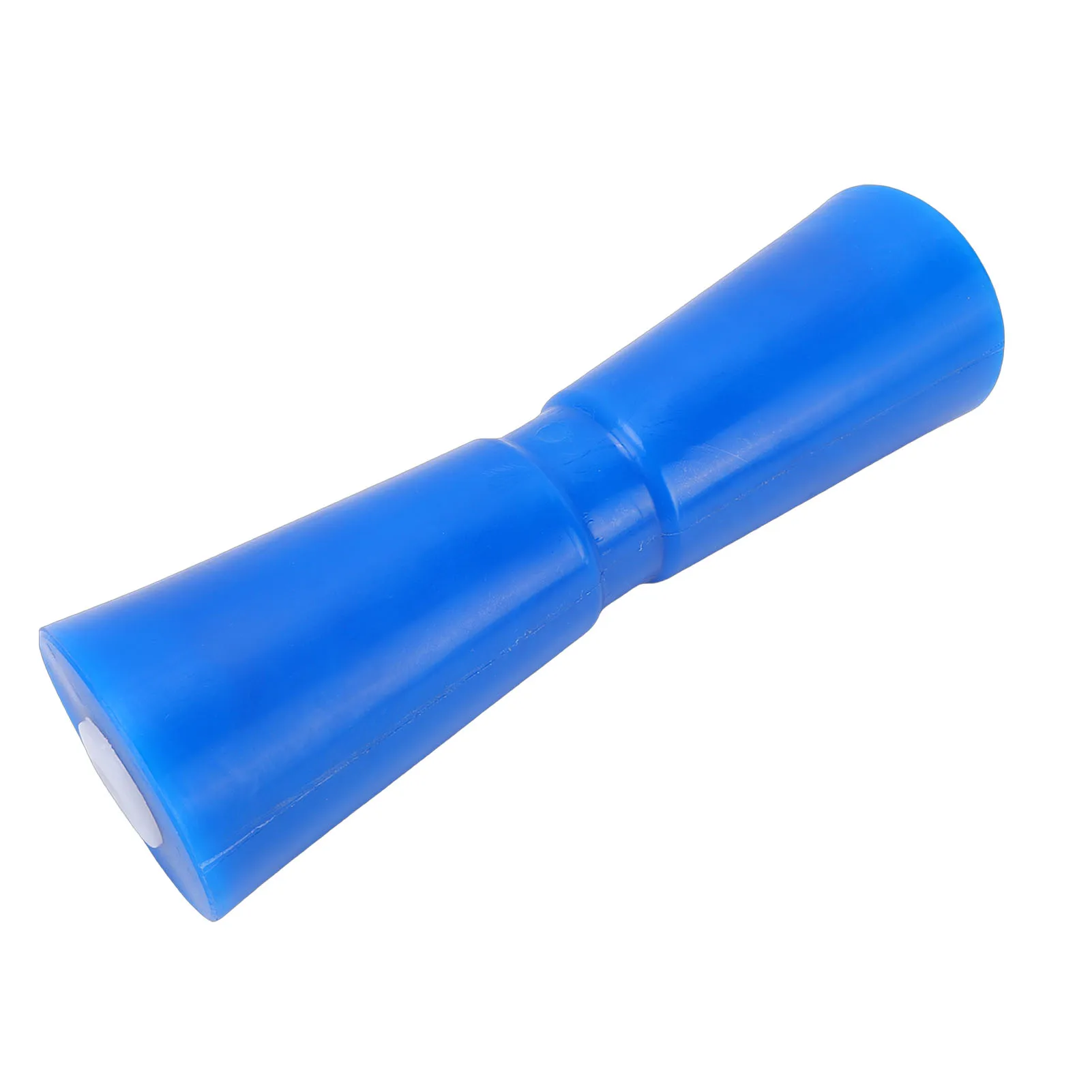 

Boat Trailer Roller 11.4 Inch Self Centering Keel Roller Polyurethane Blue Bow Roller Bow Stop for 5/8 Inch Shaft Bracket