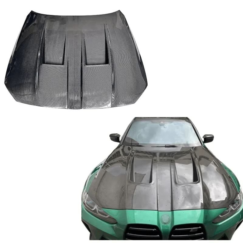 

Dry Carbon Fiber Engine Cover for M3 G80 M4 G82 2020+ Front Engine Hood Car Body Kit Accessories
