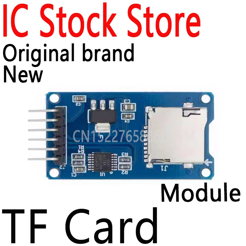 10PCS Micro  D1 Mini TF Card Module Mini Micro SD TF Card Memory Shield Module with Pins for Arduino SD Storage Expansion Board