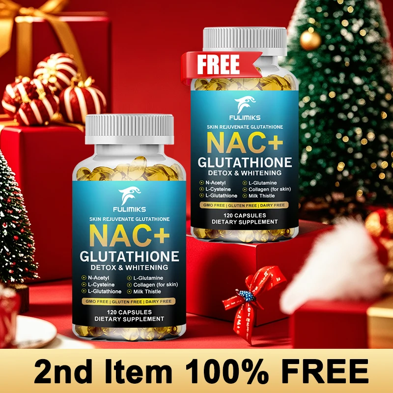 

Капсулы Pure Nac+ с L-глютамином для осветления и отбеливания кожи, антиоксидант, подходит для здоровья дыхательных путей, для женщин и мужчин