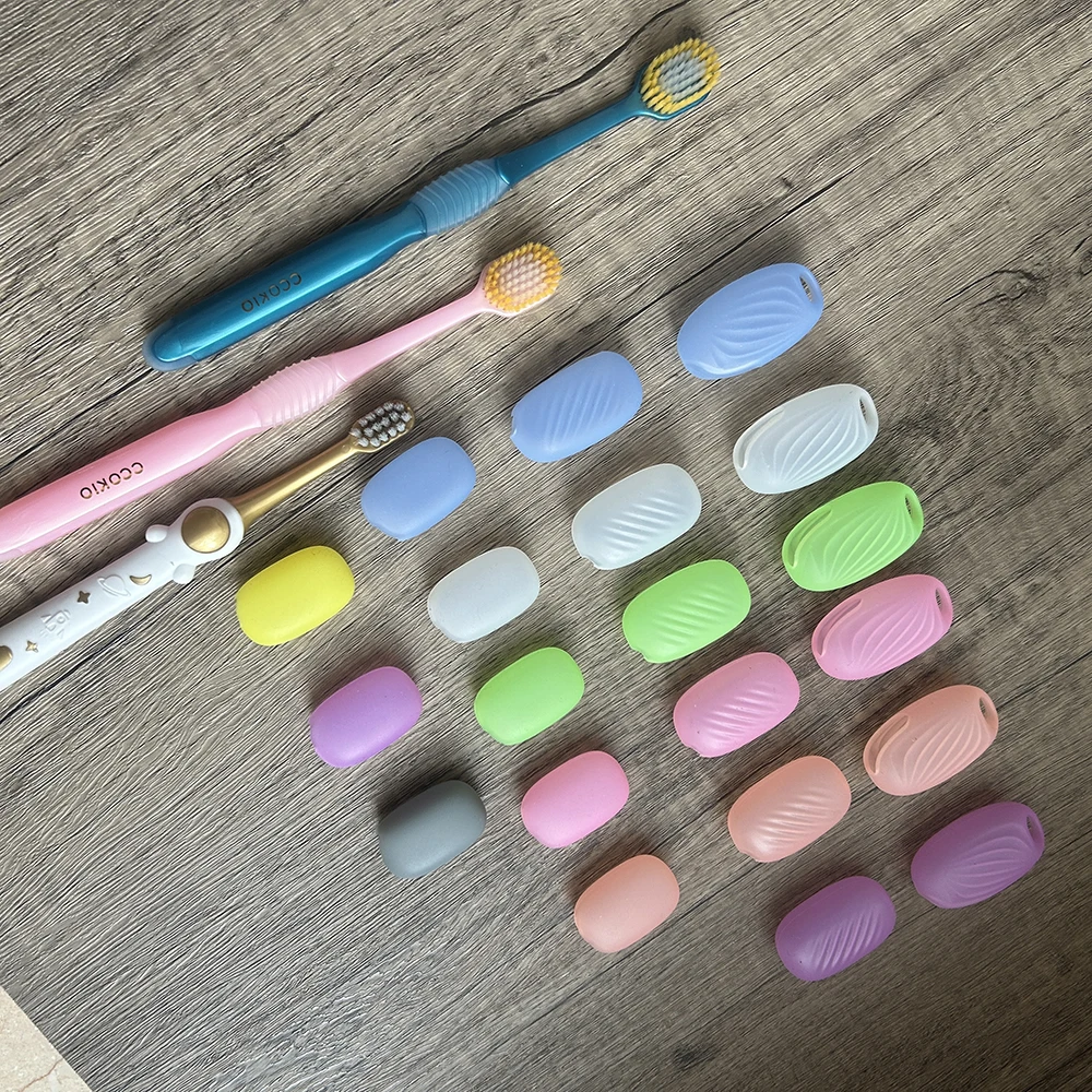 

Silicone Toothbrush Covers, ToothBrush Cover Cap for Electric & Manual Toothbrush Head, Eco Friendly